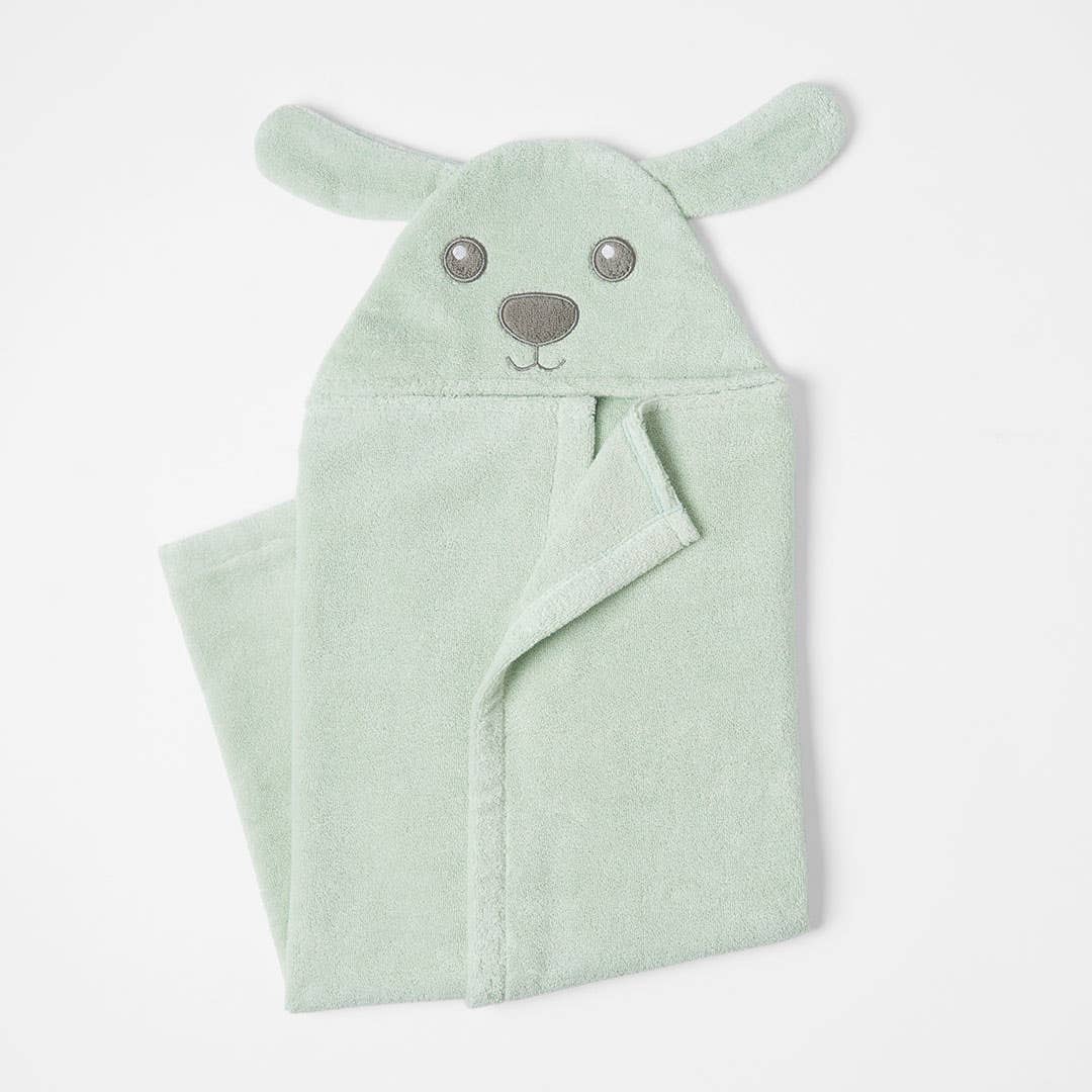 Archie Dog Baby Hooded Towel