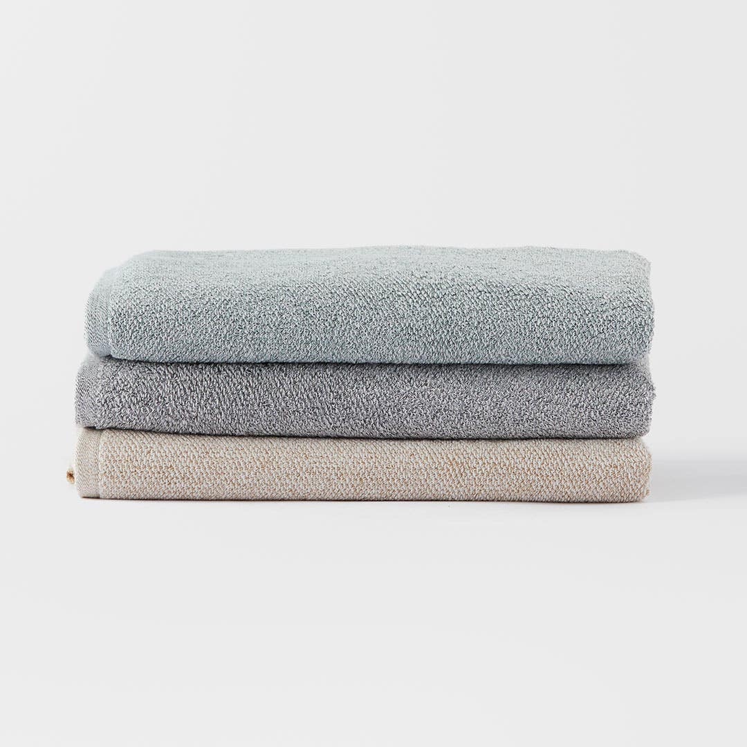 Izak Cotton Bamboo Towel - Latte