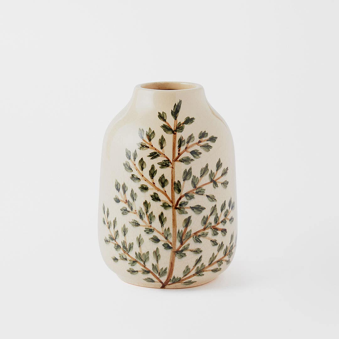 Evergreen Ceramic Vase Small