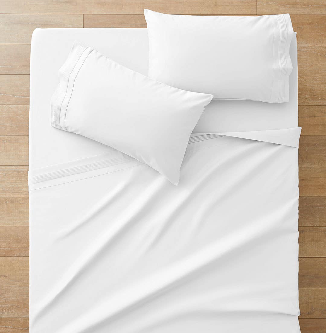 Luxe 1200 TC Egyptian Cotton Sheet Set - White