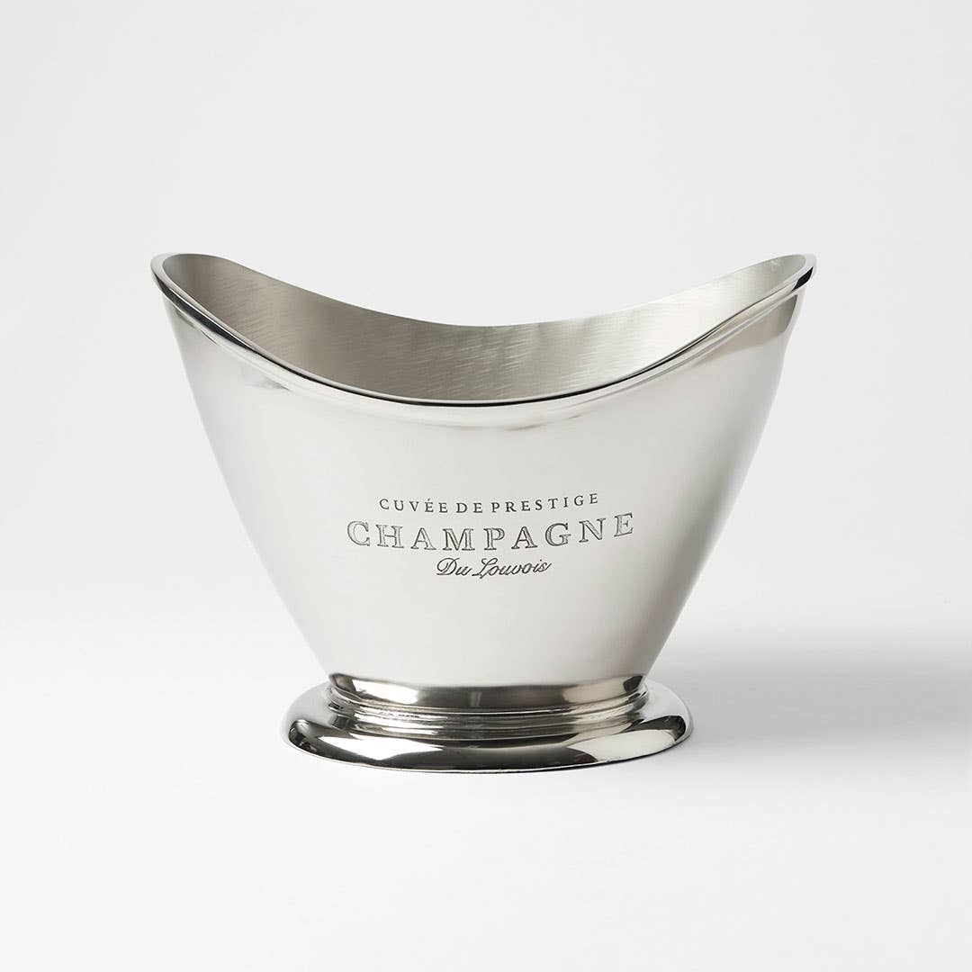 Flared Champagne Bucket - Silver