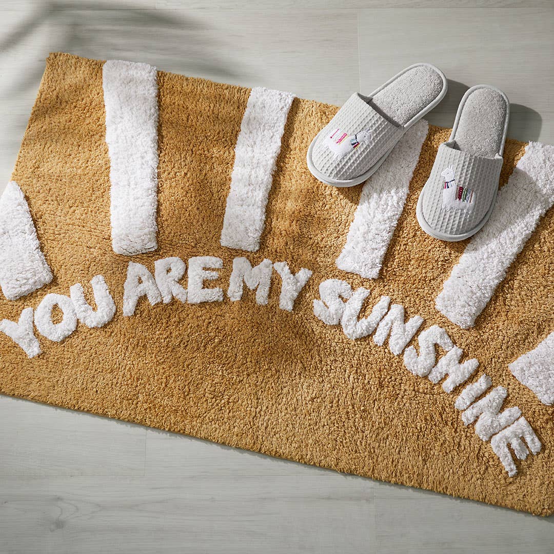 You Are My Sunshine Bath Mat