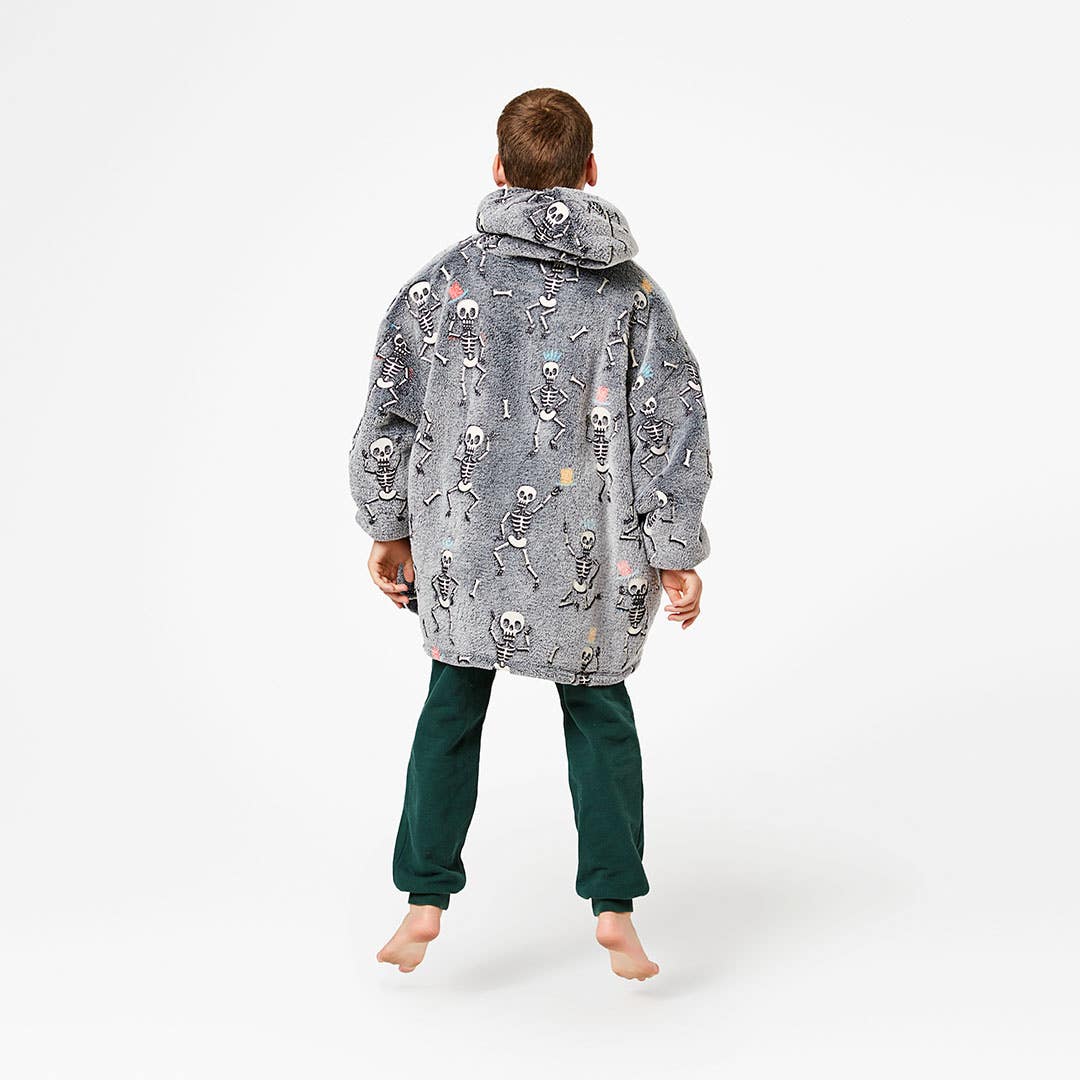 Bones Kids Hooded Sherpa