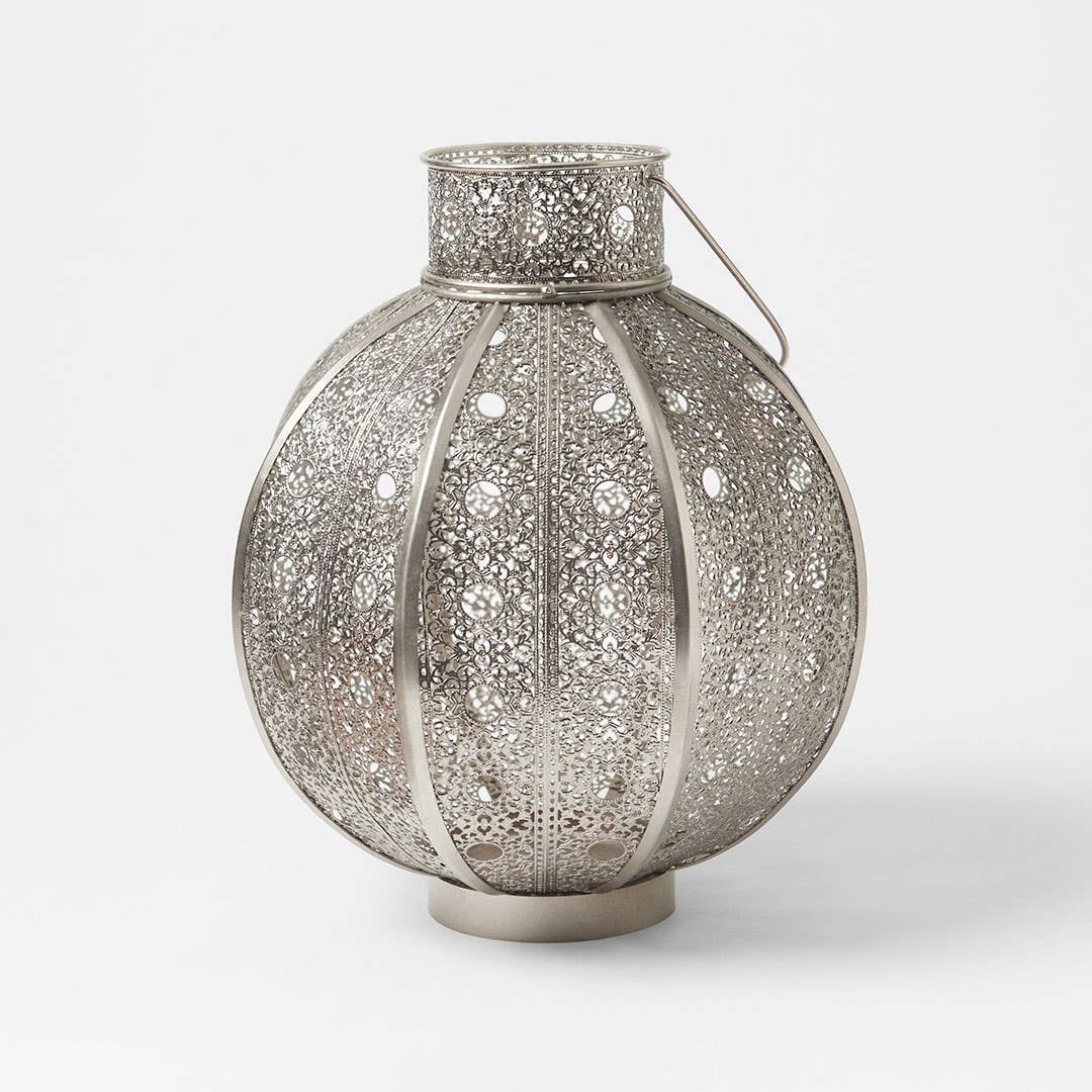 Filigree Round Shaped Lantern