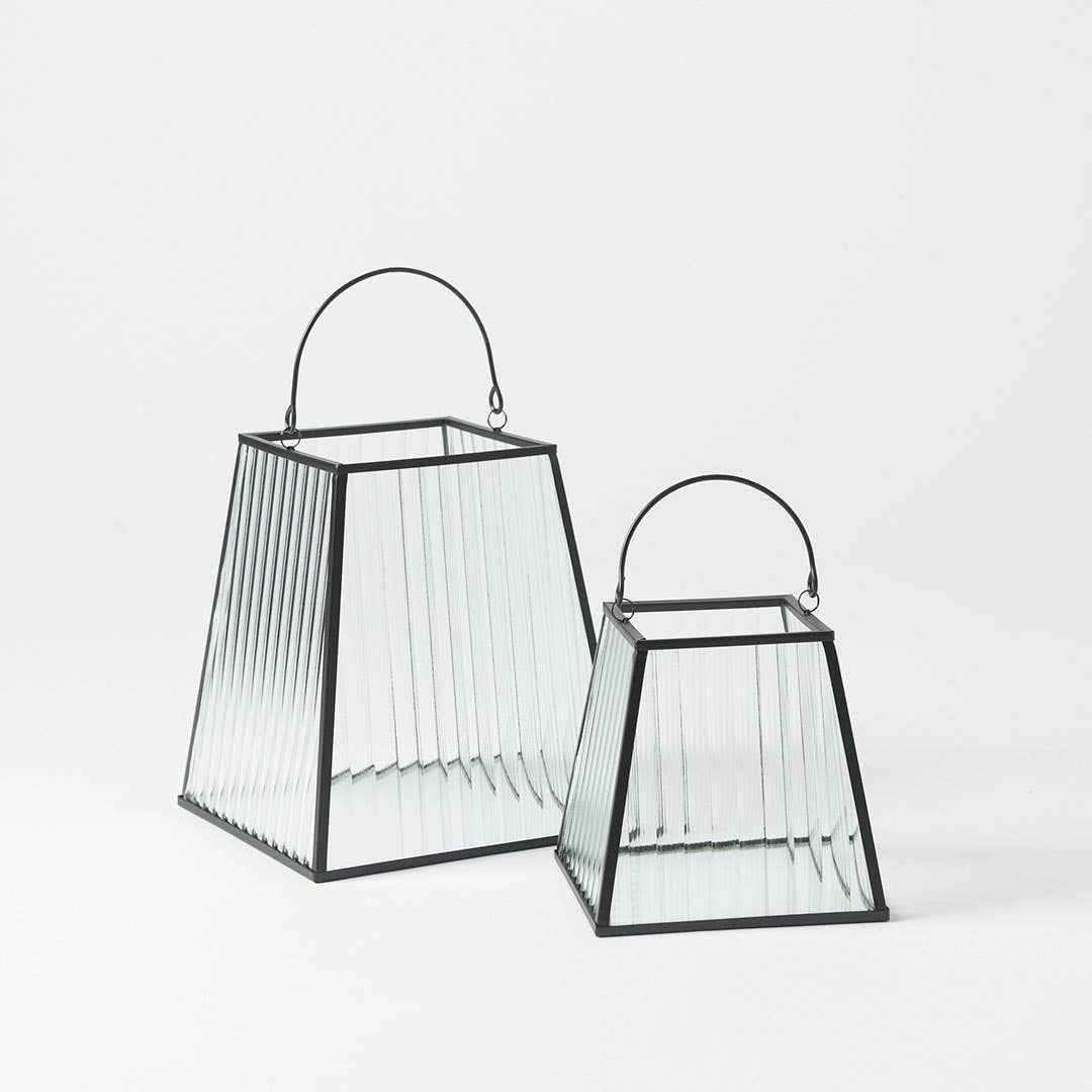 Elston Ribbed Candle Holders