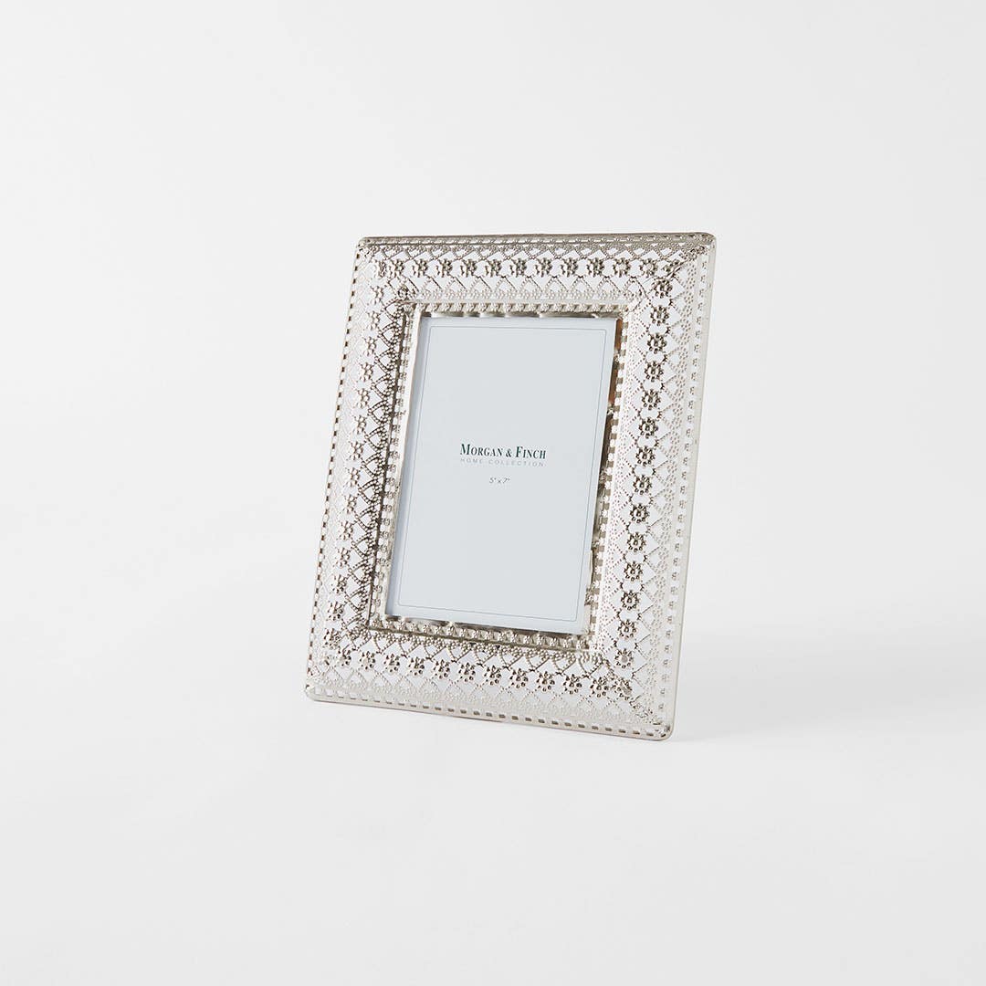 Filigree 5x7 Frame - Silver