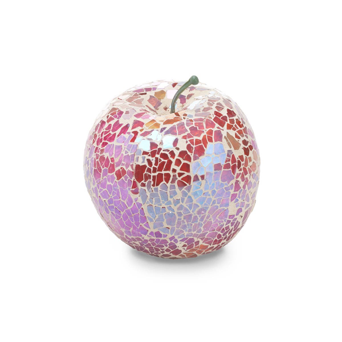 Crackle Apple Decoration - Red