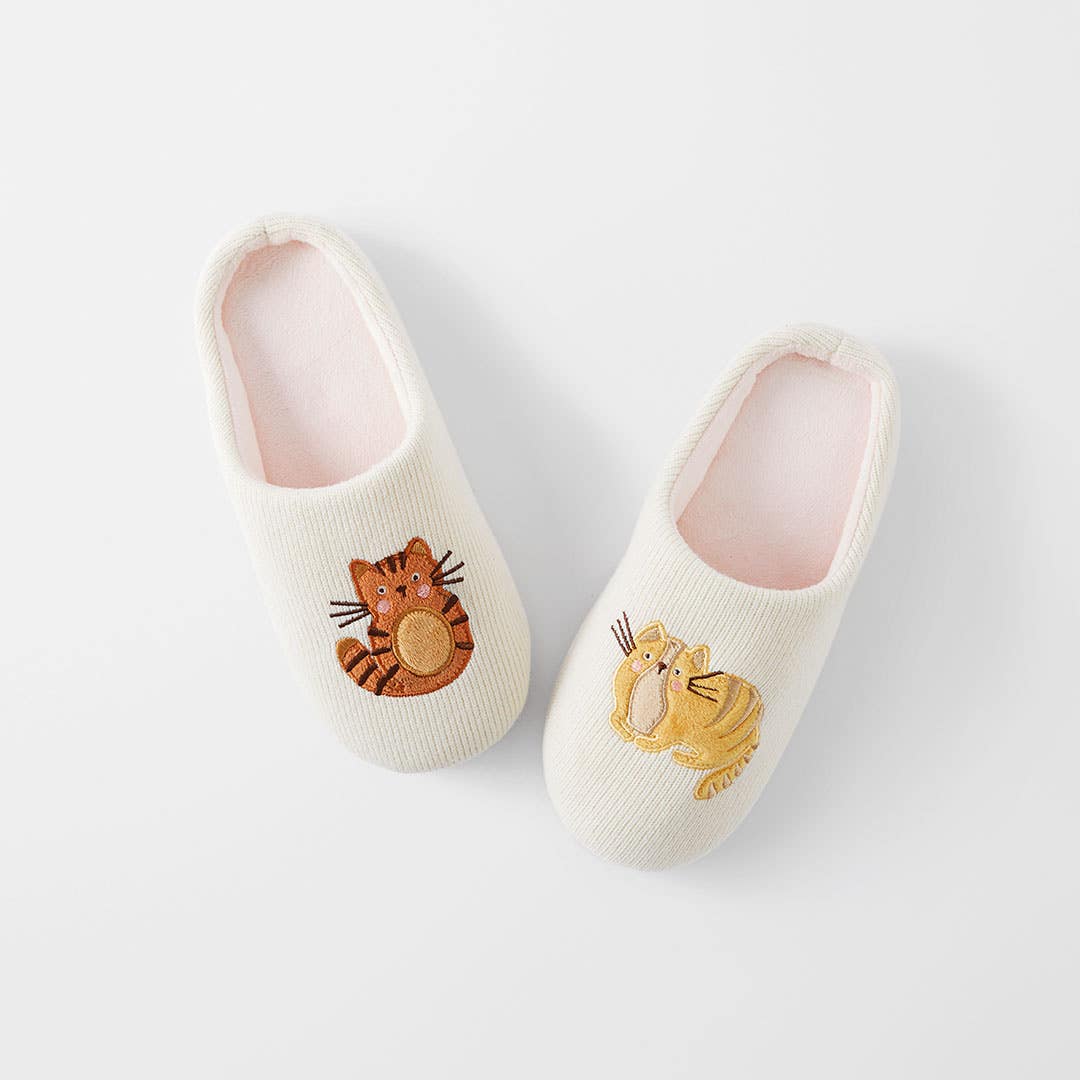 Winston Slippers - Ivory