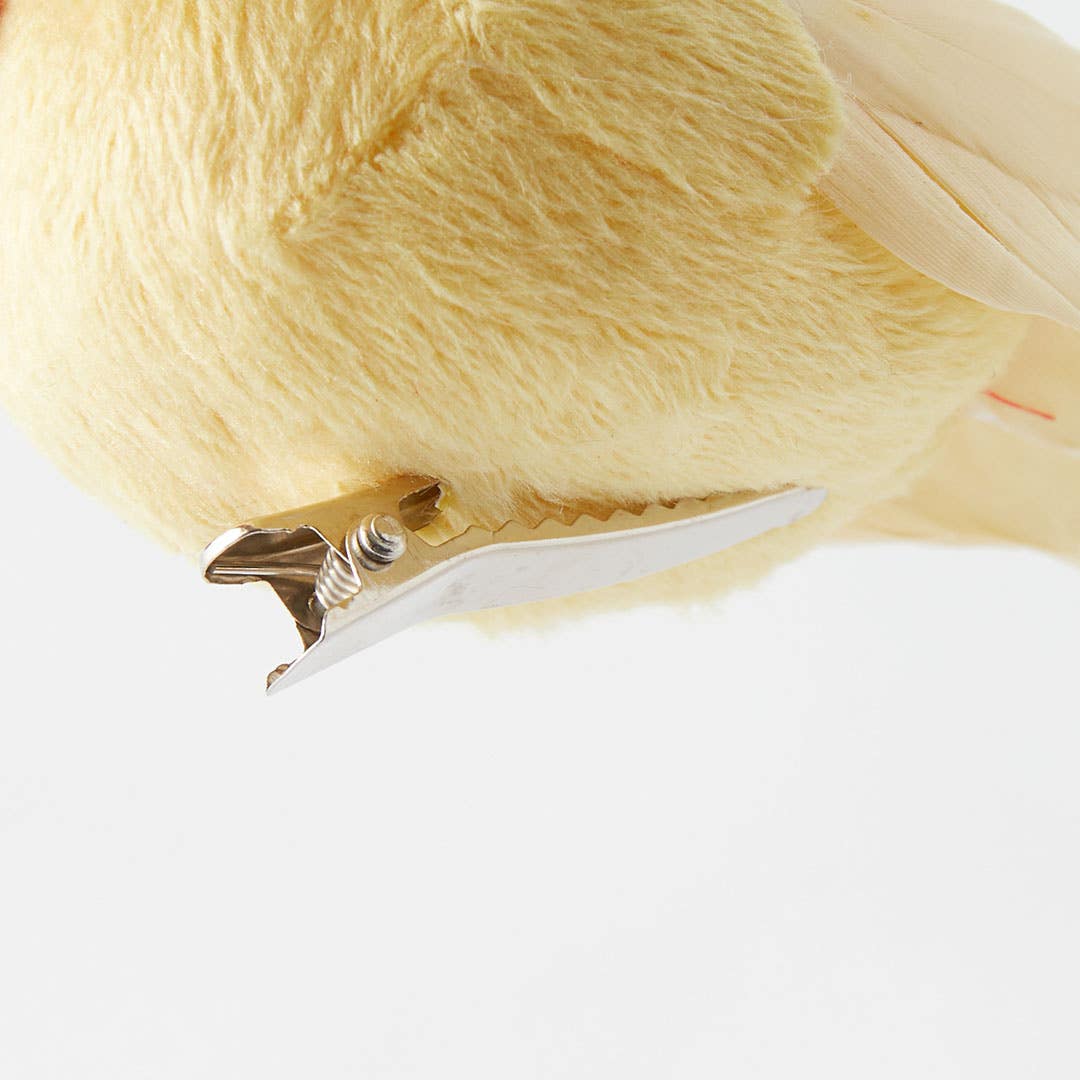 Feather Cockatoo On Clip Set Of 6