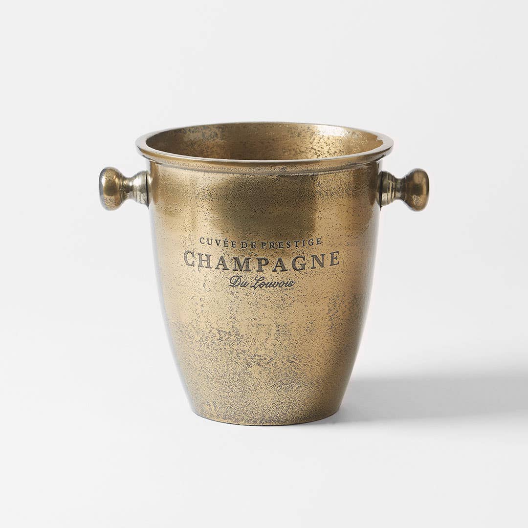 Tall Champagne Bucket - Brass