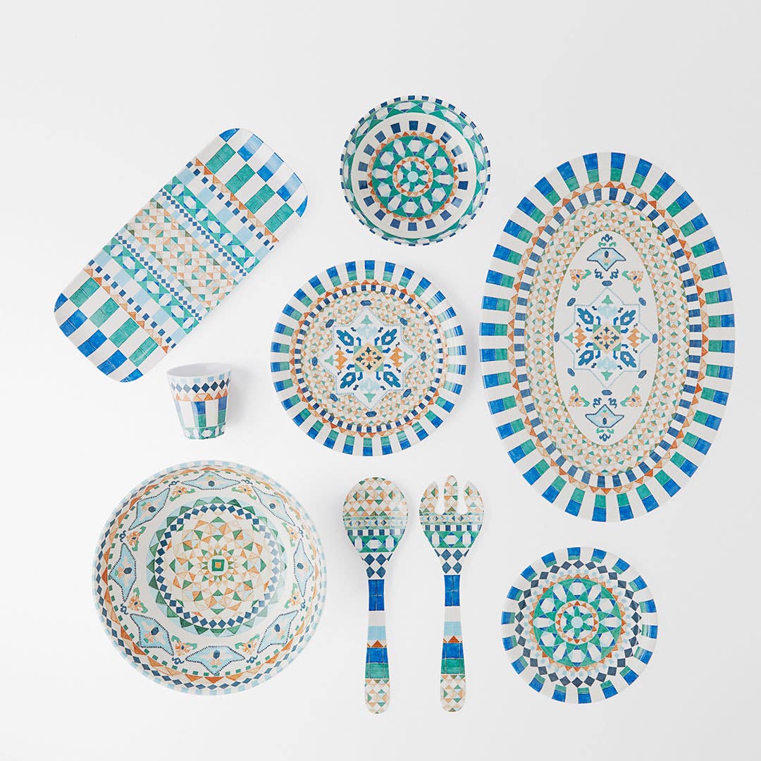 Kasbah Melamine Oval Platter