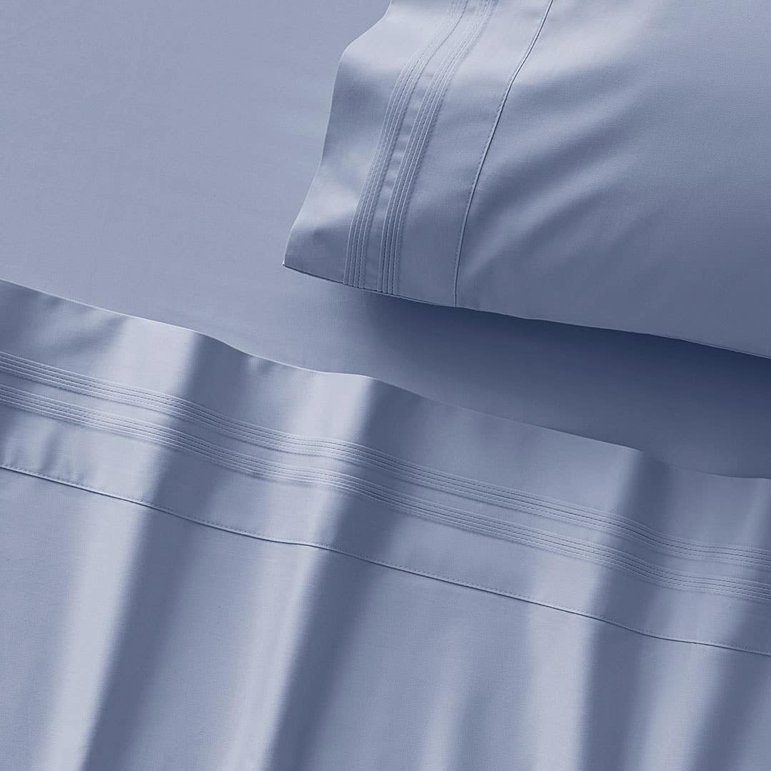 Caton 500 TC Bamboo/ Cotton Sheet Set - Chambray