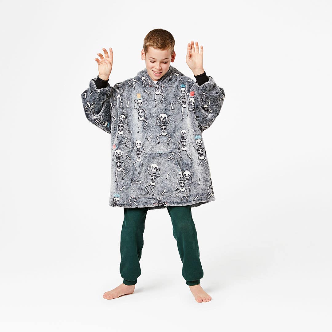 Bones Kids Hooded Sherpa