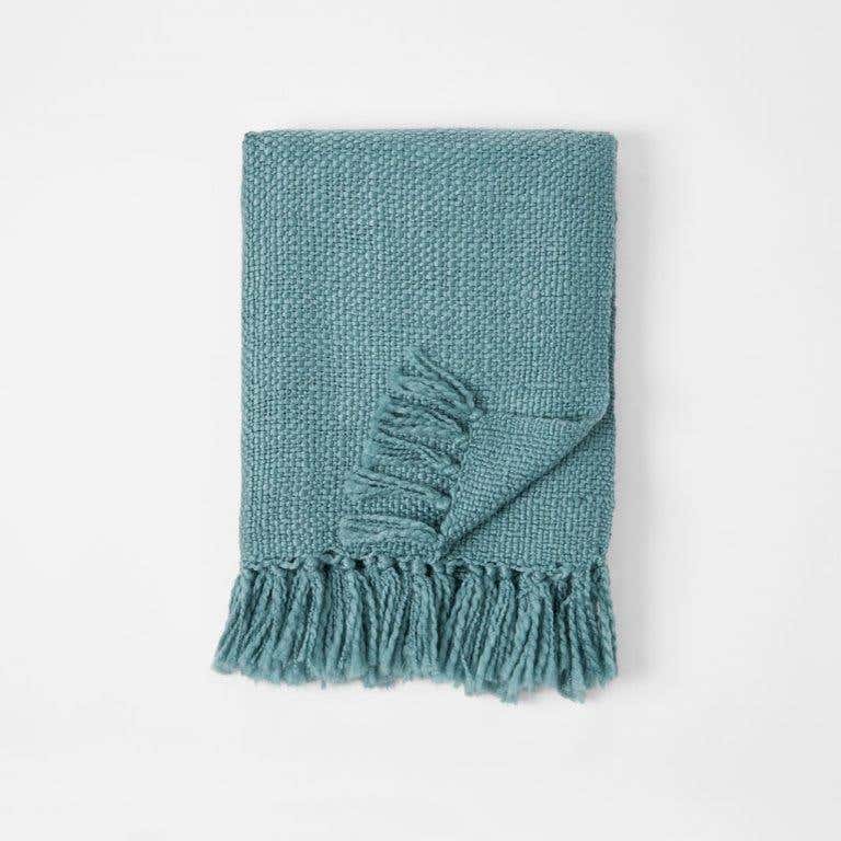 Cambridge Throw - Sea Blue