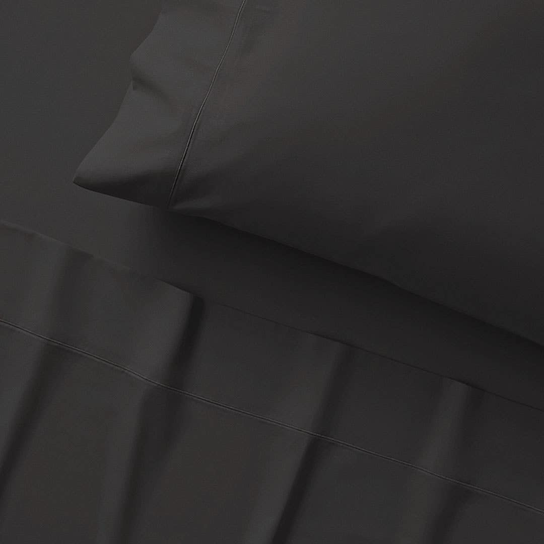 Haven Cotton/Tencel Sheet Set - Charcoal