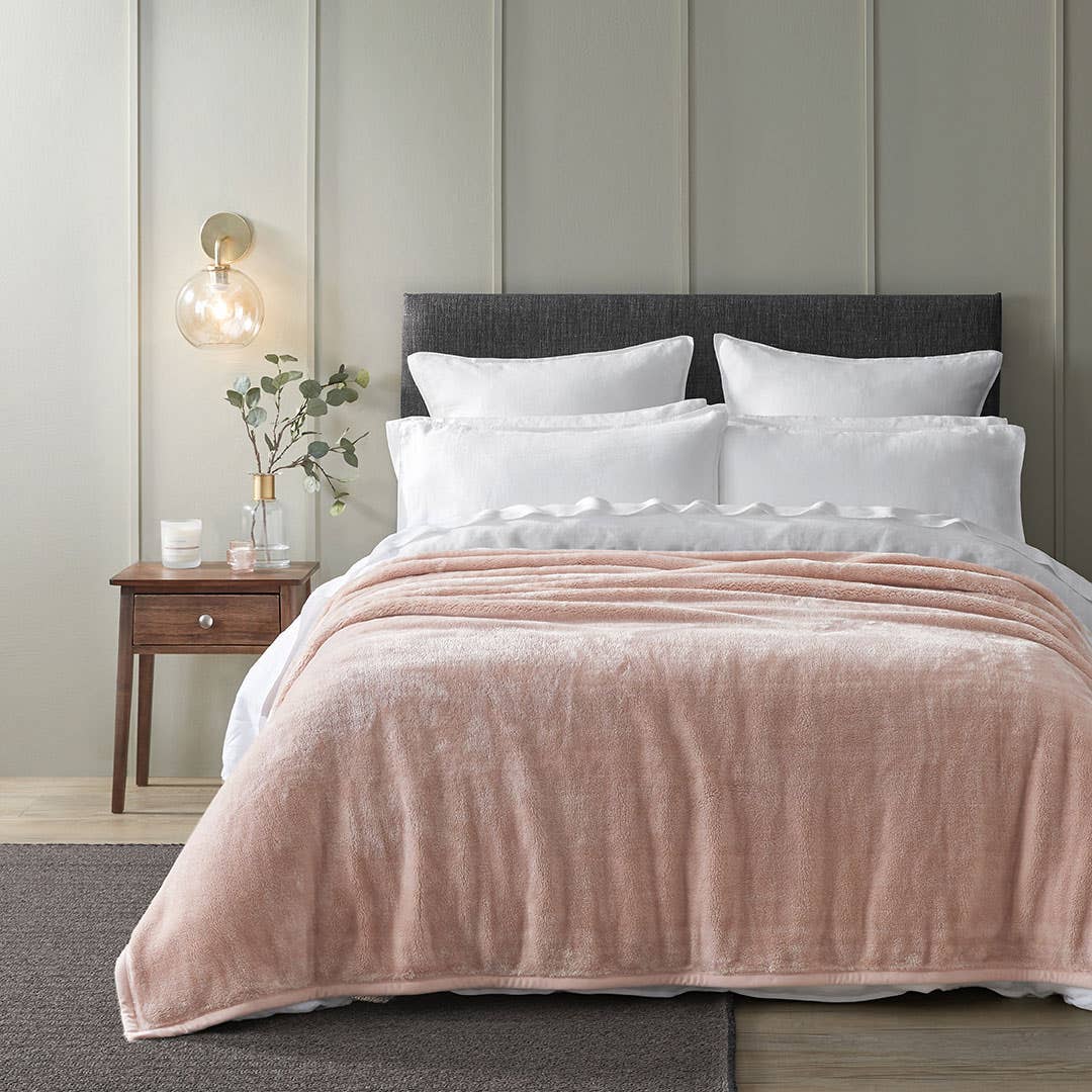 Luxton Blanket - Blush