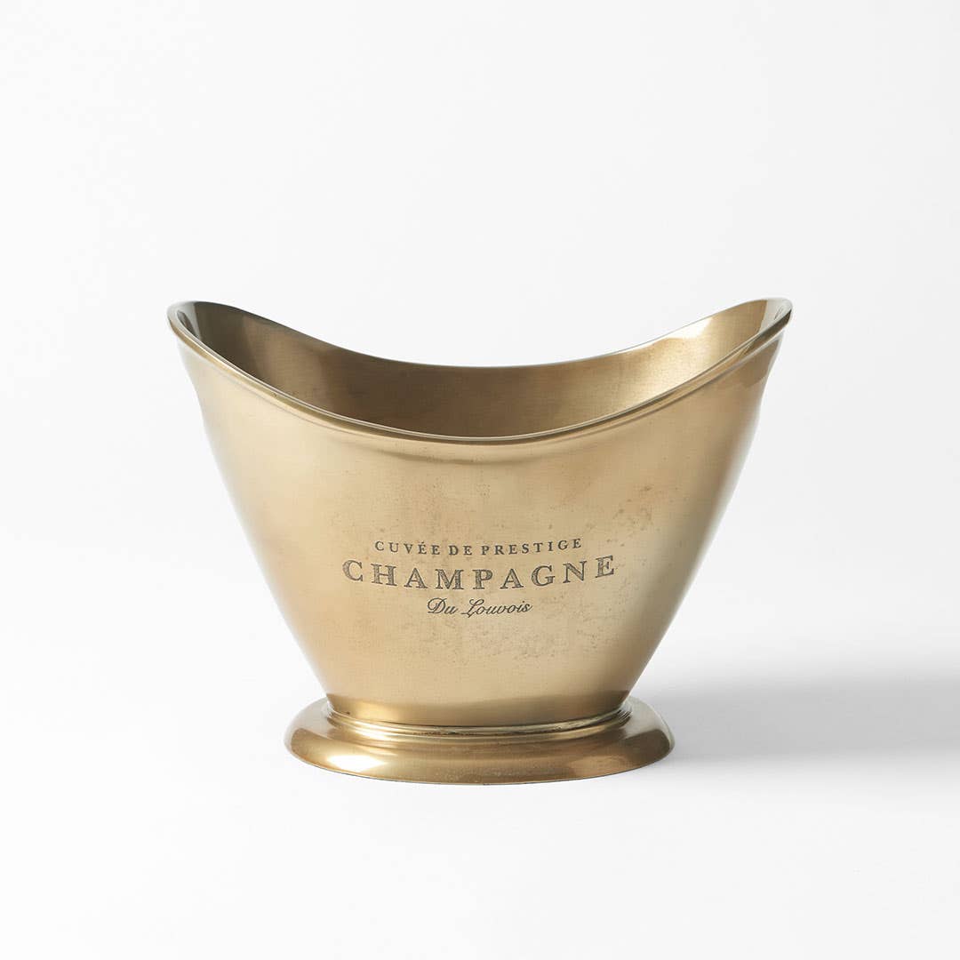 Flared Champagne Bucket - Brass